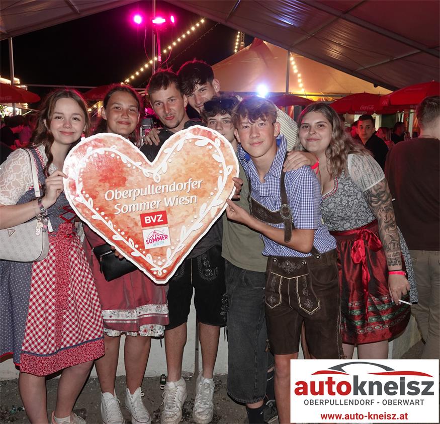Trachten-Spektakel mit Herz: Oberpullendorfer Sommer Wiesn startete