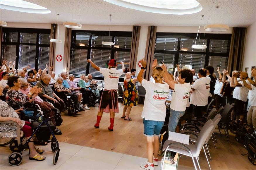 Harmonikaschule Wagner sorgte für strahlende Gesichter