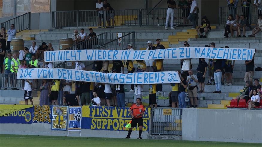Knappe Niederlage: MSV scheitert im ÖFB-Cup an der Vienna