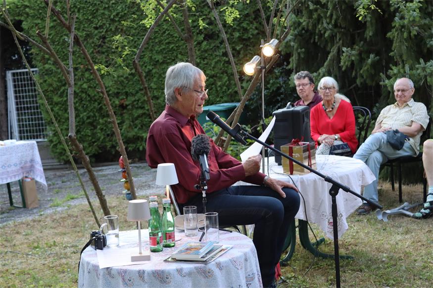 Kinogeschichten im Garten des Kinos in Oberpullendorf