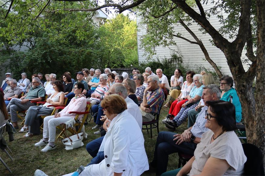 Kinogeschichten im Garten des Kinos in Oberpullendorf