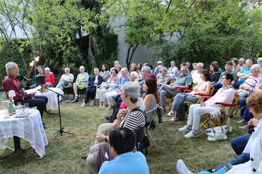 Kinogeschichten im Garten des Kinos in Oberpullendorf