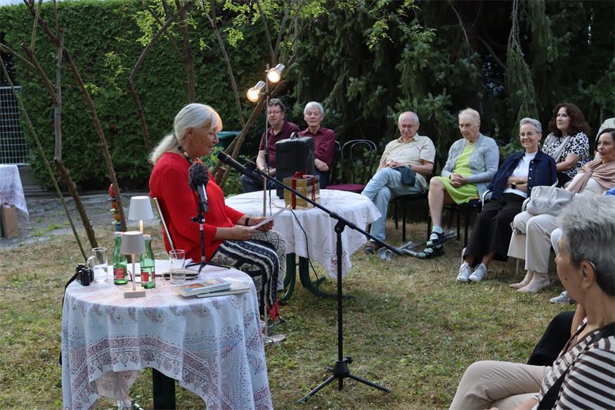 Kinogeschichten im Garten des Kinos in Oberpullendorf