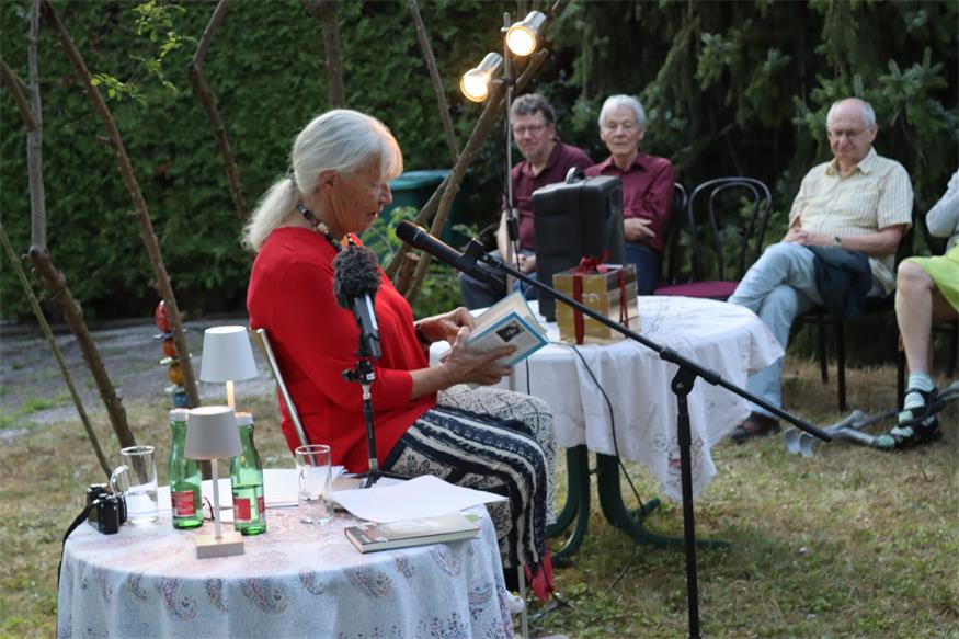 Kinogeschichten im Garten des Kinos in Oberpullendorf