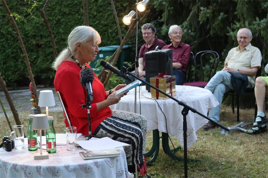 Kinogeschichten im Garten des Kinos in Oberpullendorf