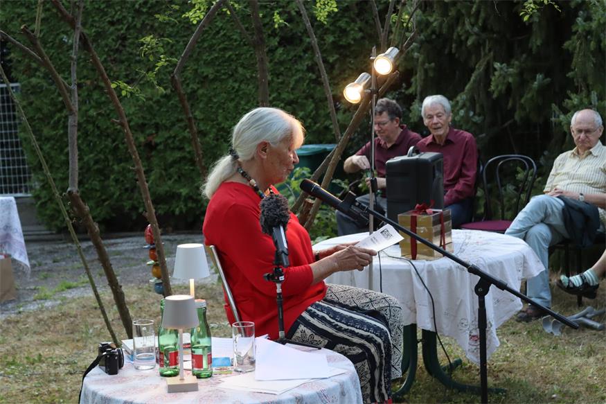Kinogeschichten im Garten des Kinos in Oberpullendorf