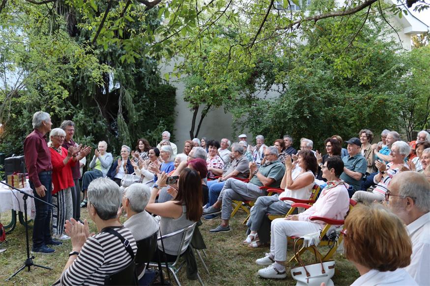 Kinogeschichten im Garten des Kinos in Oberpullendorf