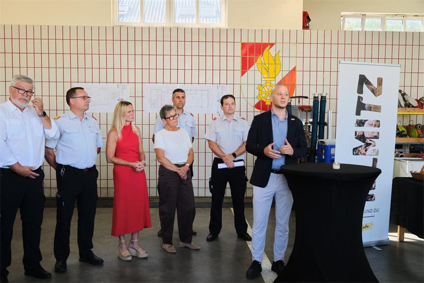 Spatenstich in Illmitz: Baustart für modernes Feuerwehrhaus