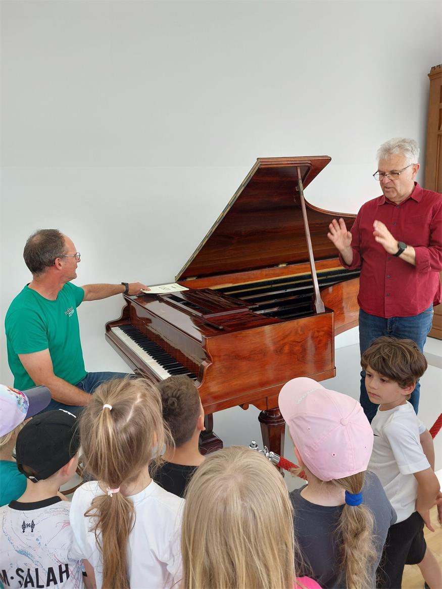 Schülerinnen  und Schüler erleben Franz Liszt in seiner Heimat