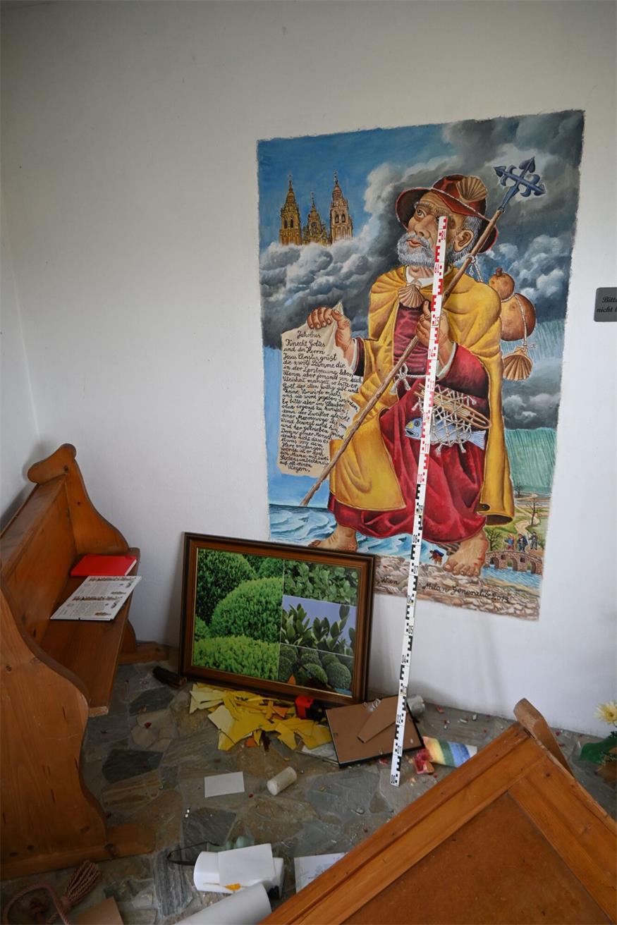 Vandalenakt in der Jakobuskapelle Deutschkreutz