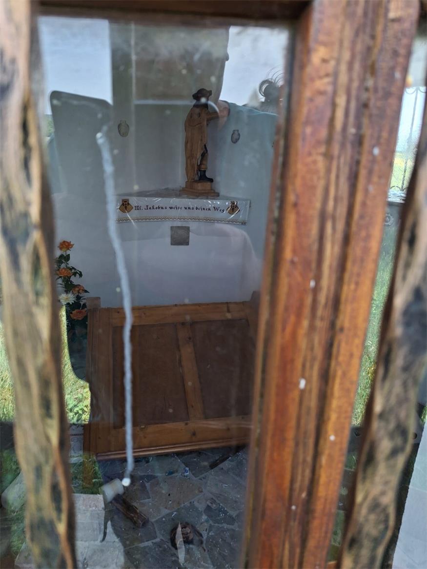 Vandalenakt in der Jakobuskapelle Deutschkreutz