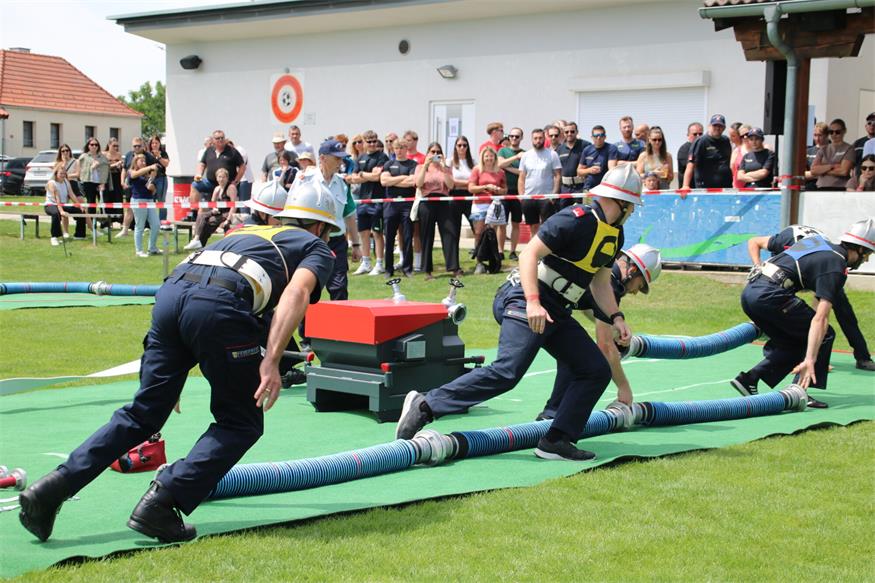 Triple-Sieg und Wanderpokal für Feuerwehr Frankenau