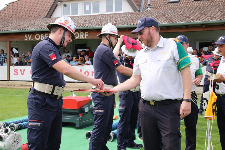 Triple-Sieg und Wanderpokal für Feuerwehr Frankenau
