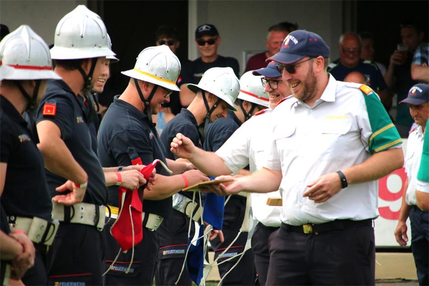 Triple-Sieg und Wanderpokal für Feuerwehr Frankenau