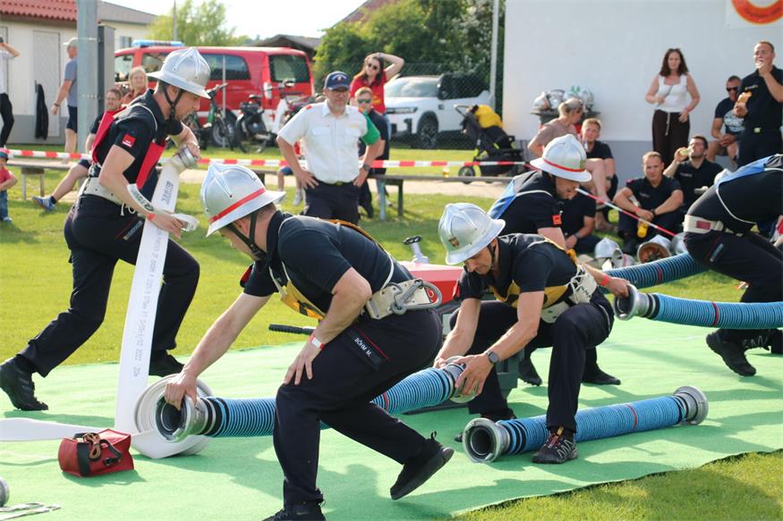 Triple-Sieg und Wanderpokal für Feuerwehr Frankenau