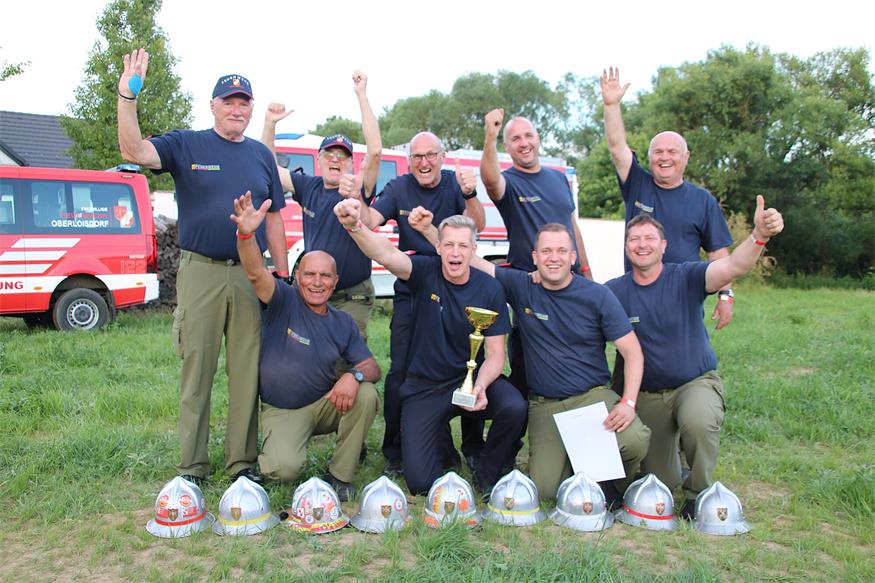 Triple-Sieg und Wanderpokal für Feuerwehr Frankenau