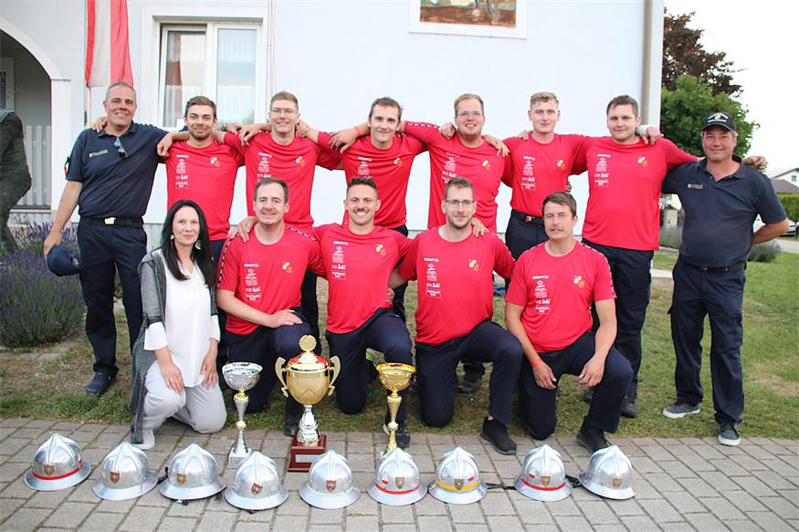 Triple-Sieg und Wanderpokal für Feuerwehr Frankenau
