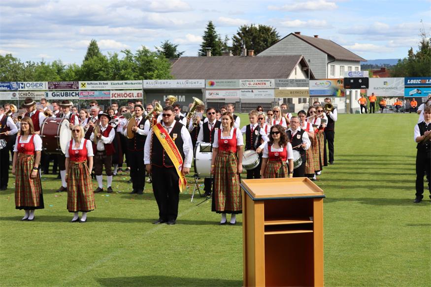 Wochenende voller Blasmusik zum 60er des Musikvereins in Draßmarkt