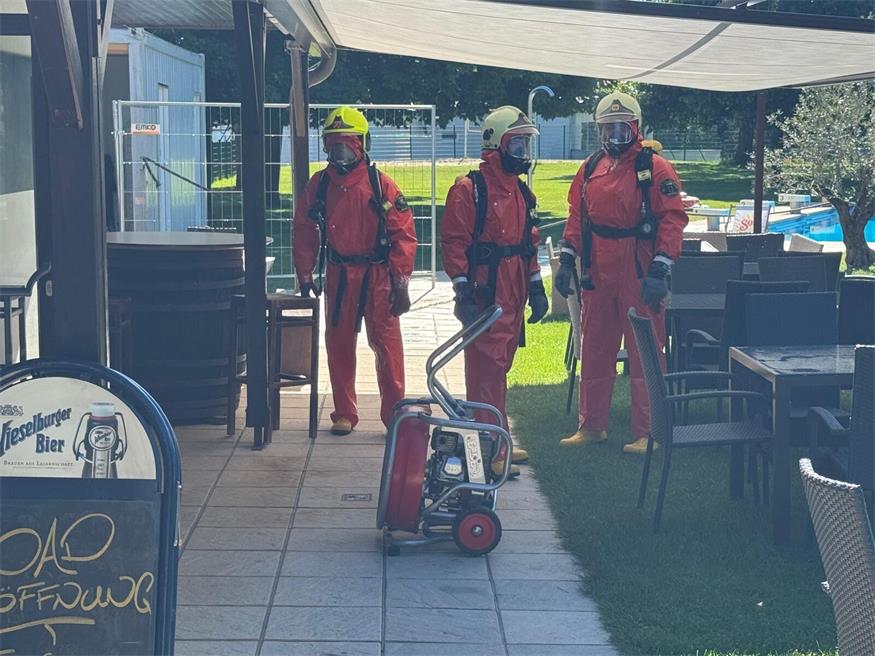 Freibad Loipersbach: Chlorgas trat aus
