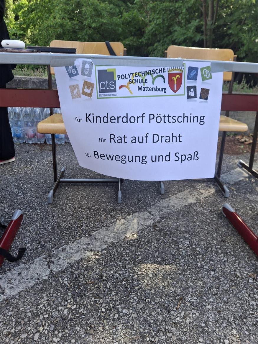 Mattersburger Poly-Schüler liefen für den guten Zweck
