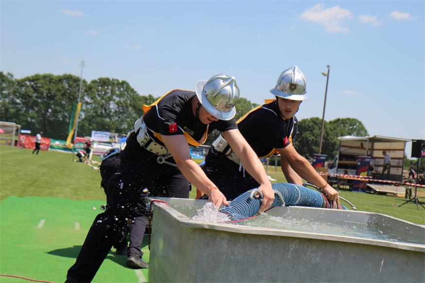 Schnelligkeit, Präzision und Teamwork: Leistungsbewerb der Feuerwehren