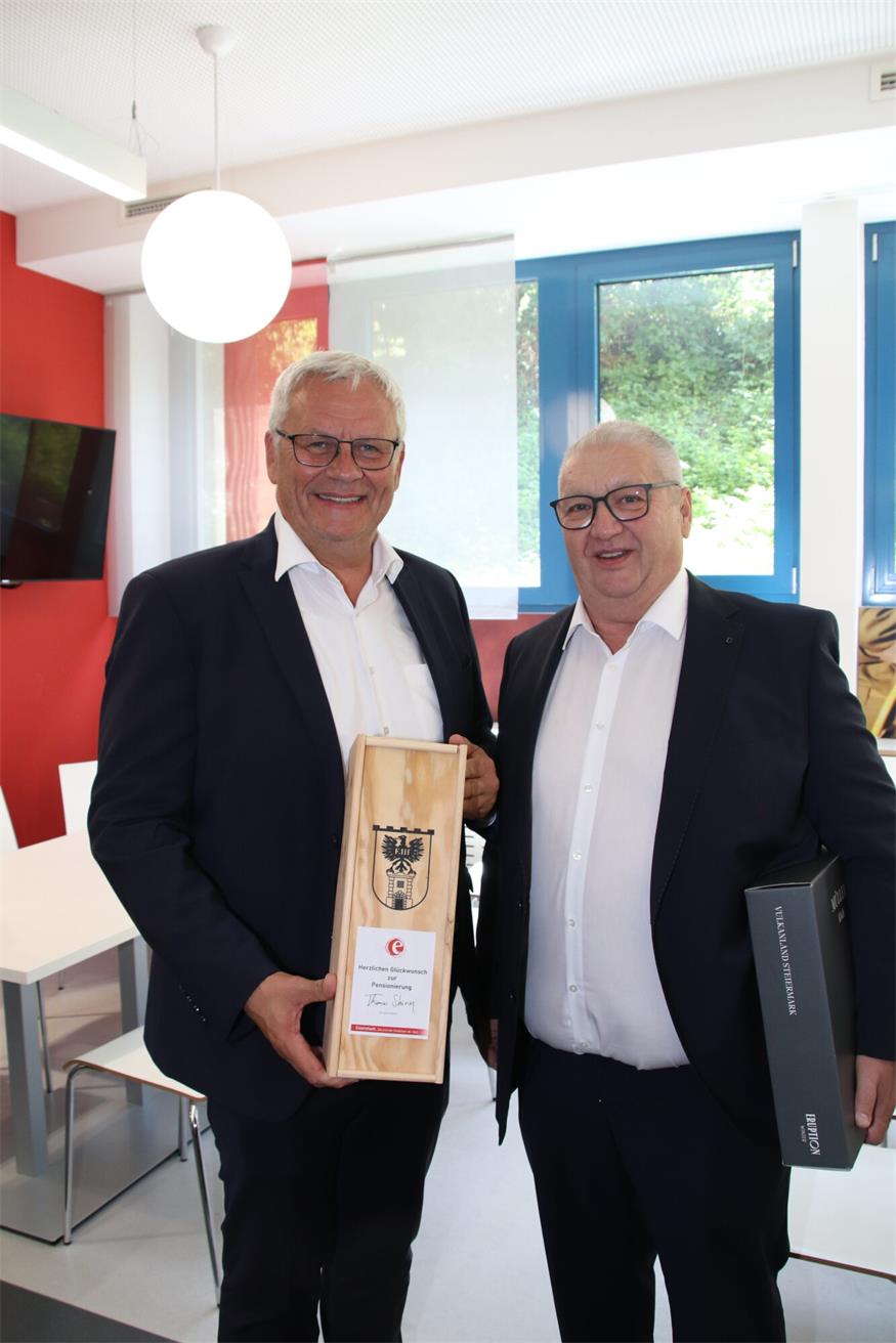 Ein Pensionsbankerl für den Ruhestand