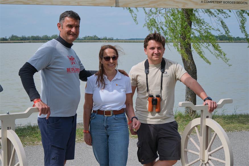 Interreg-Projekt: Nationalpark Radweg mit Feier am Zicksee eröffnet