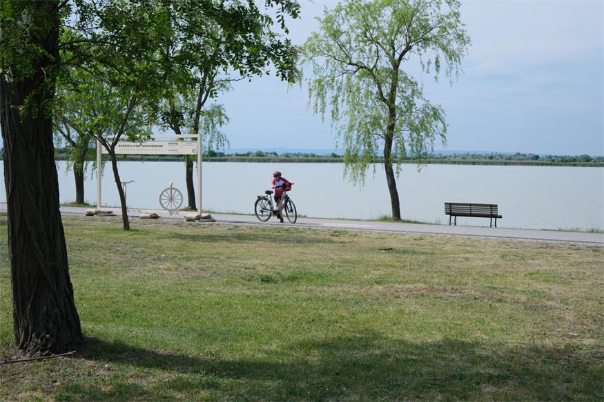 Interreg-Projekt: Nationalpark Radweg mit Feier am Zicksee eröffnet