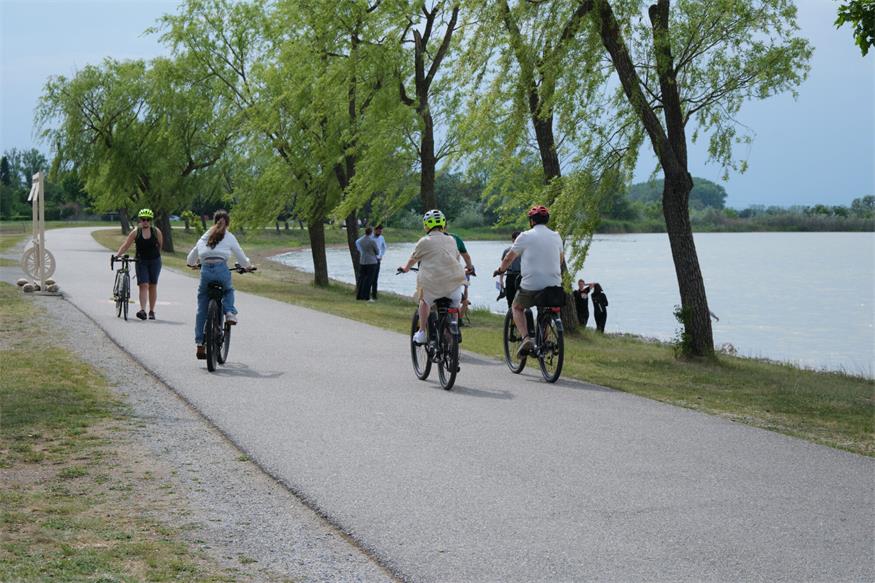 Interreg-Projekt: Nationalpark Radweg mit Feier am Zicksee eröffnet