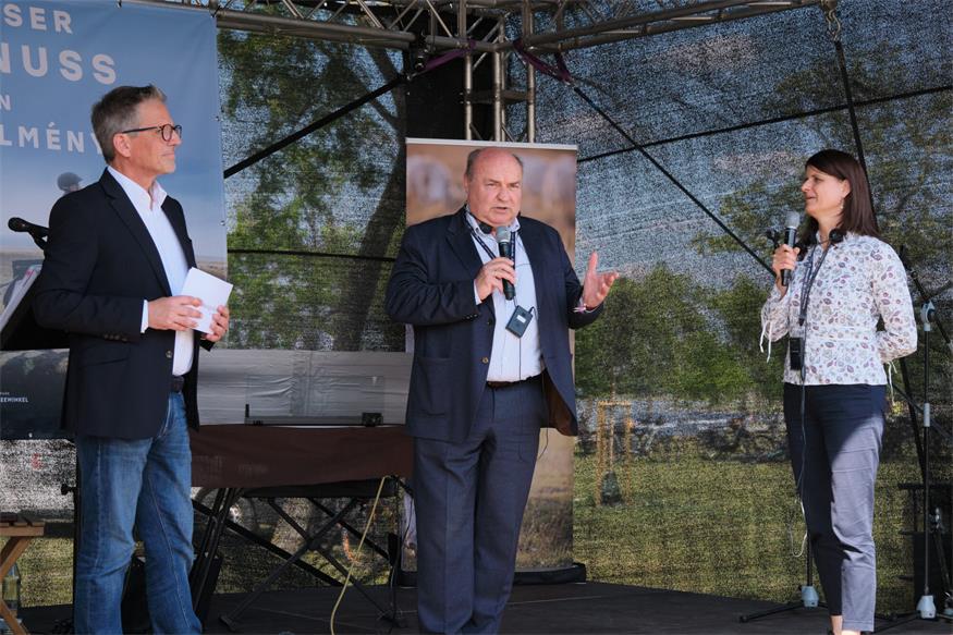 Interreg-Projekt: Nationalpark Radweg mit Feier am Zicksee eröffnet
