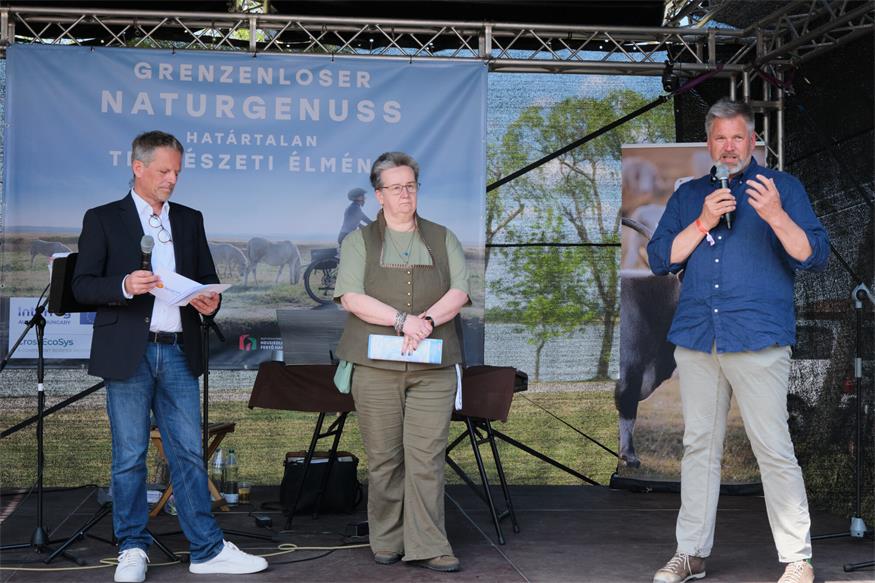 Interreg-Projekt: Nationalpark Radweg mit Feier am Zicksee eröffnet