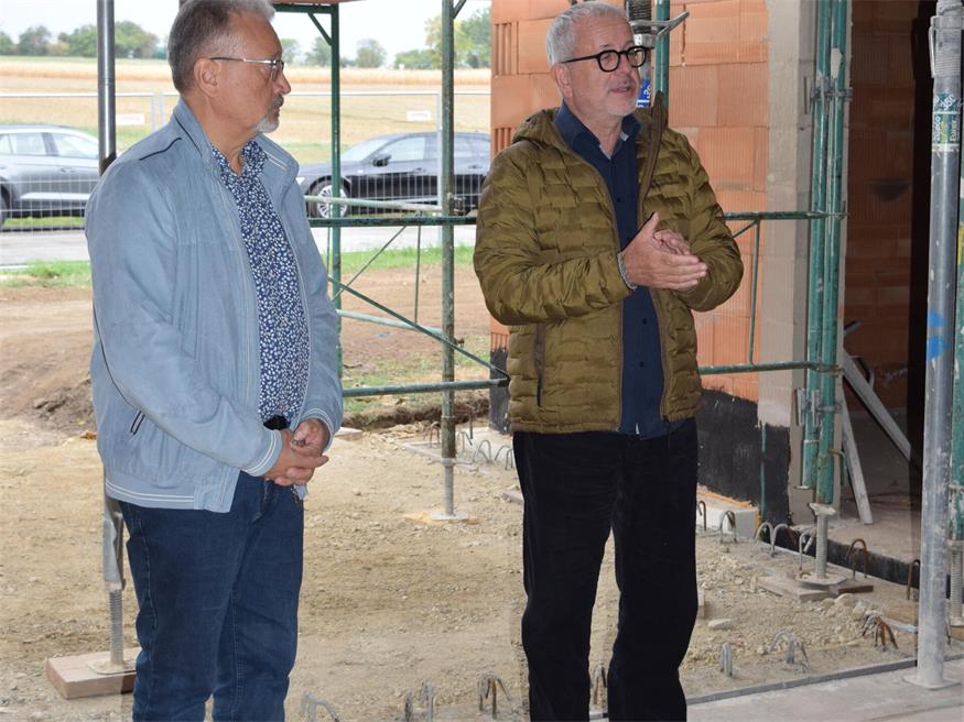 Neuer Kindergarten nimmt Form an in Horitschon