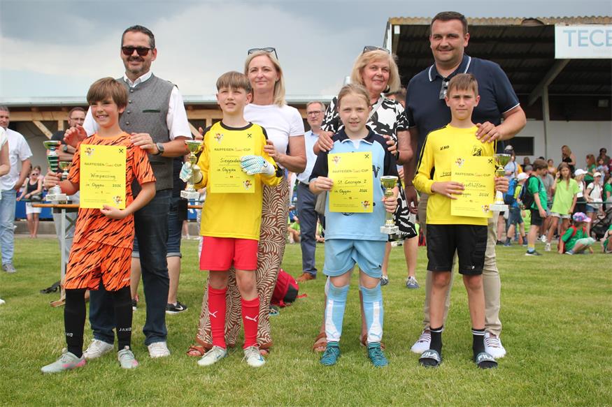 Volksschule Siegendorf und Zurndorf gewinnen ihre Sumsi-Cup Bezirksbewerbe
