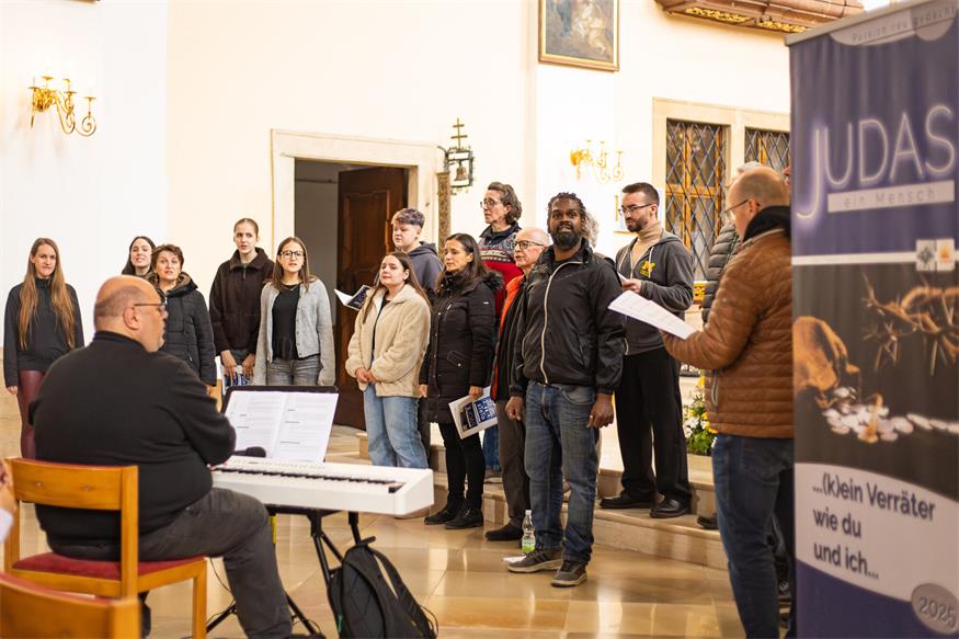 Frauenkirchen: „Judas, ein Mensch“ in der Basilika