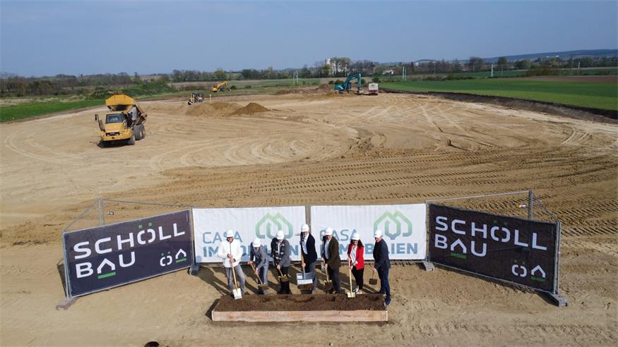 Spatenstich für Casa Business Park Antau