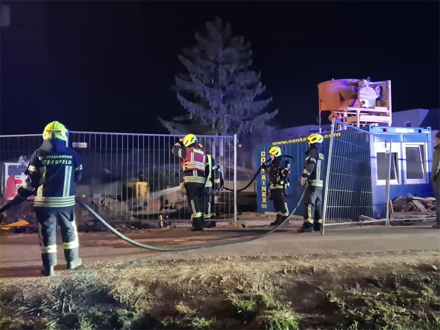 Drei Einsätze in 48 Stunden: Feuerwehr Neufeld gefordert