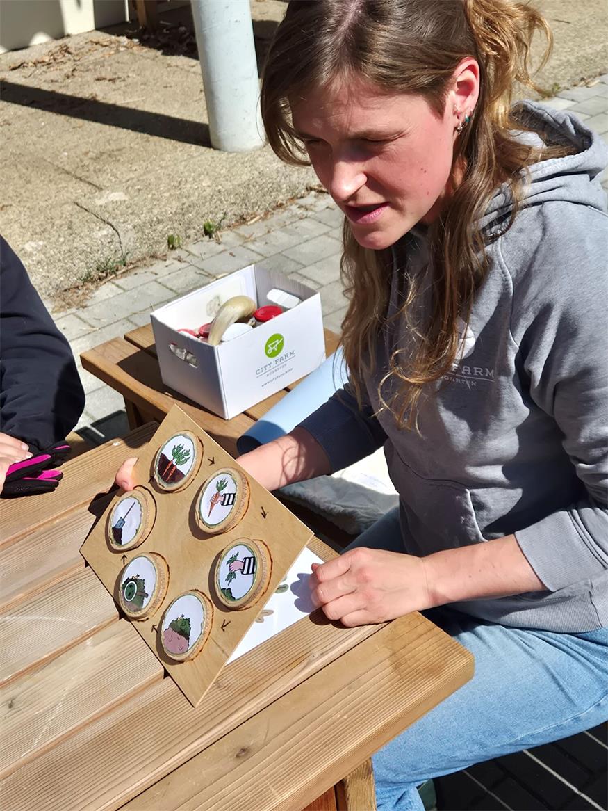 Pflanzenworkshop in der Volksschule Markt St. Martin