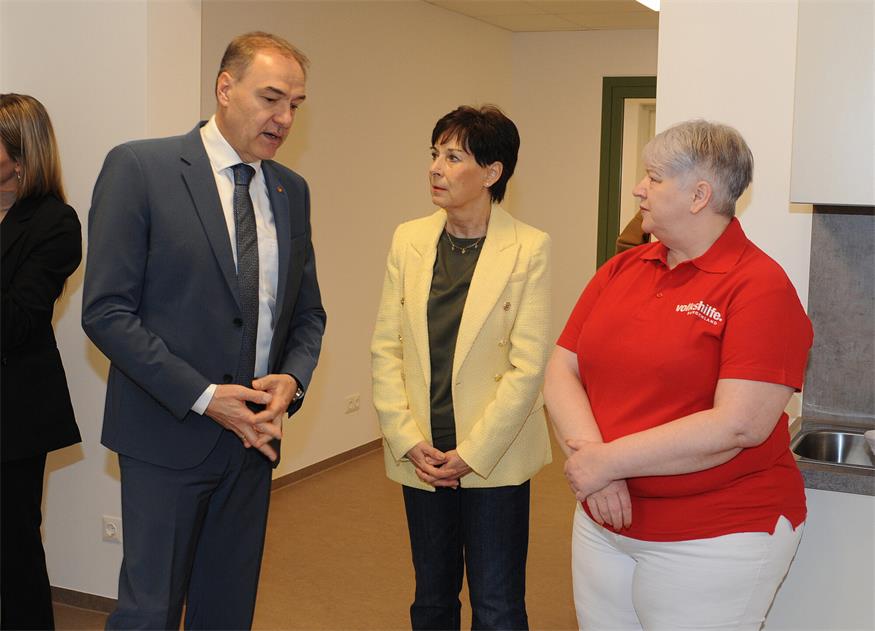 Besuch im Pflegestützpunkt: Am 1. April startet das Landes-Konzept