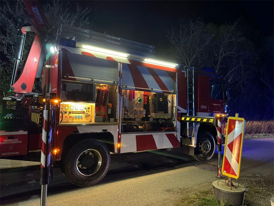Verkehrsunfall bei Walbersdorf endet glimpflich
