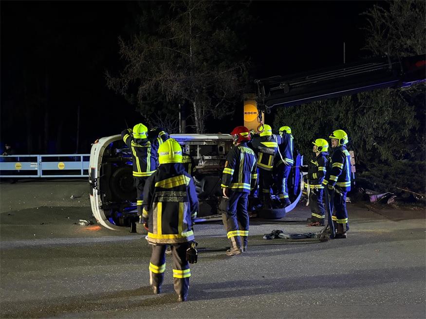 Verkehrsunfall bei Walbersdorf endet glimpflich