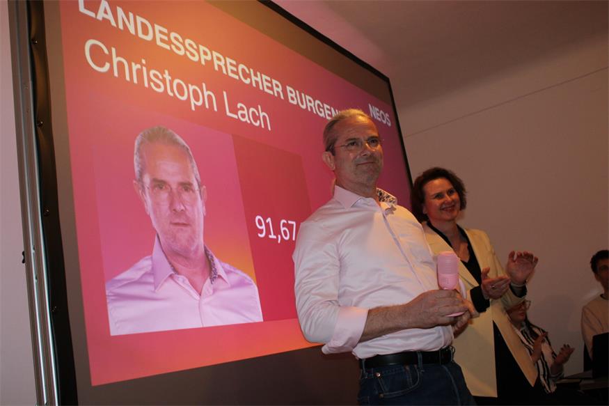 NEOS-Neustart im Burgenland: Christoph Lach will Wahlerfolge liefern