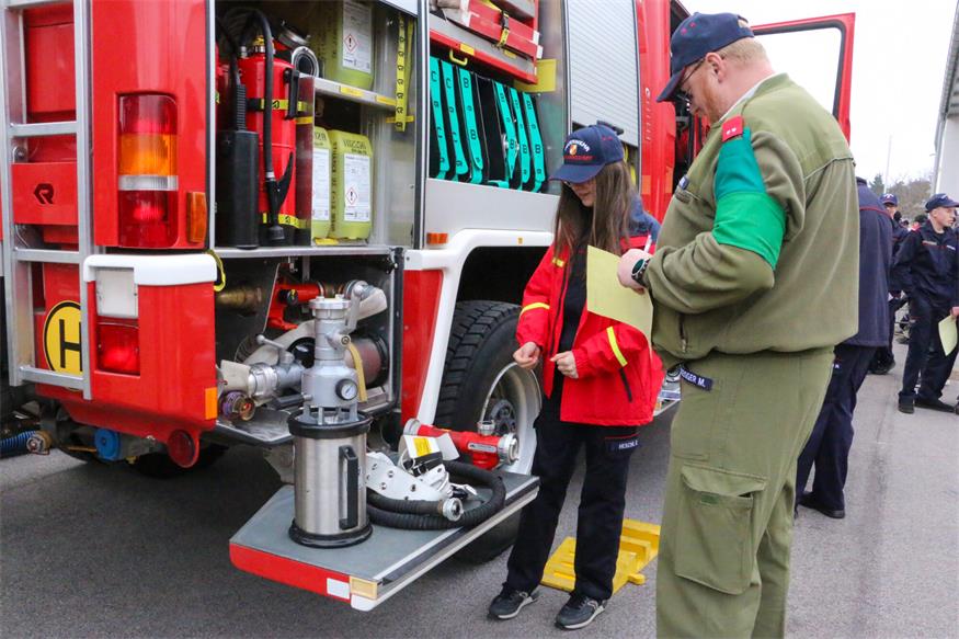 Feuerwehrjugendmitglieder überzeugten mit ihrem Wissen in Lackenbach