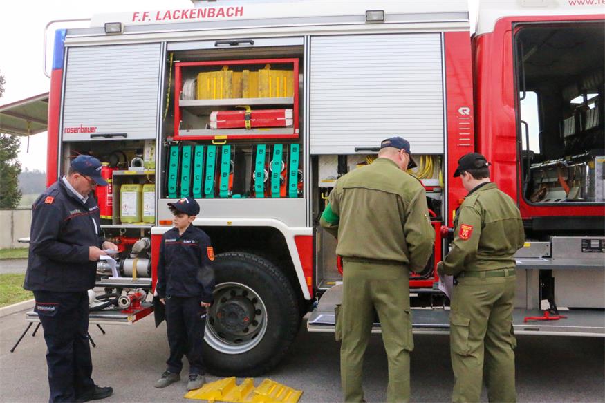 Feuerwehrjugendmitglieder überzeugten mit ihrem Wissen in Lackenbach
