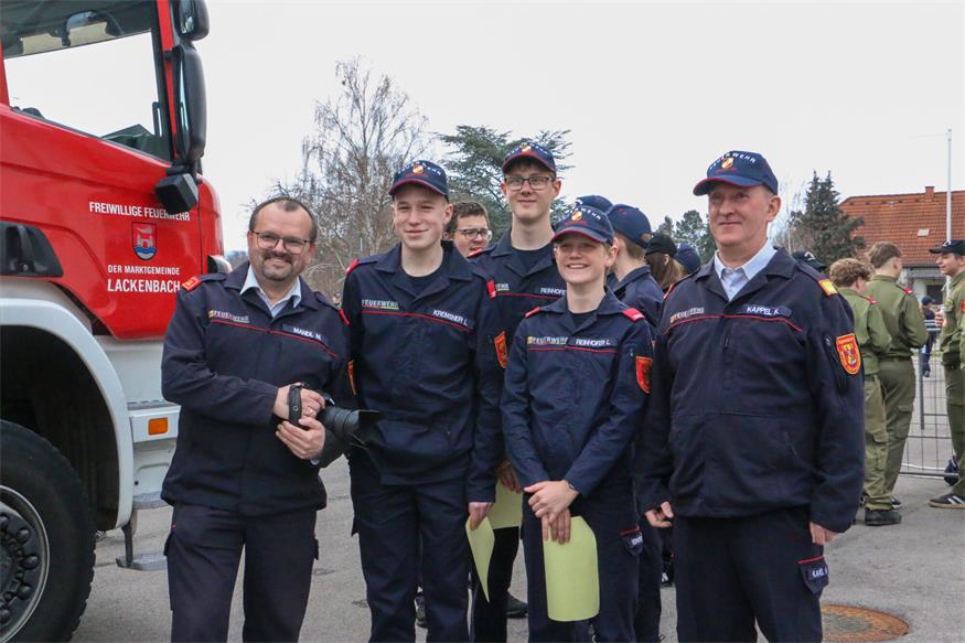 Feuerwehrjugendmitglieder überzeugten mit ihrem Wissen in Lackenbach