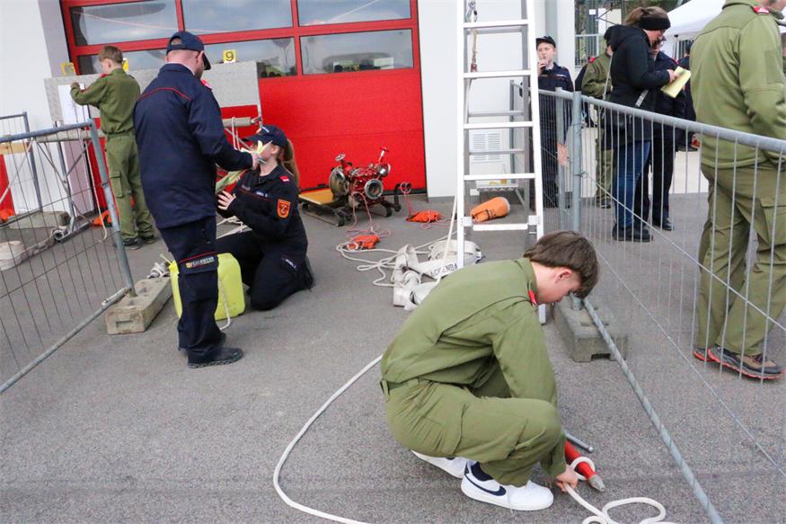 Feuerwehrjugendmitglieder überzeugten mit ihrem Wissen in Lackenbach