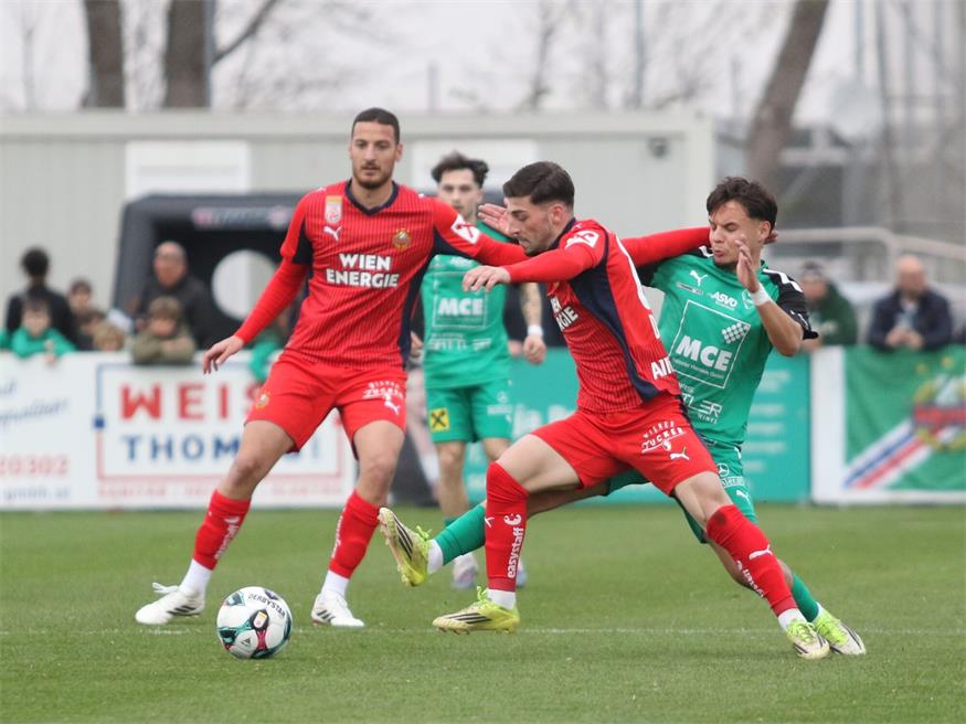 Spektakel in Neusiedl: NSC fordert Rapid bis zur letzten Minute