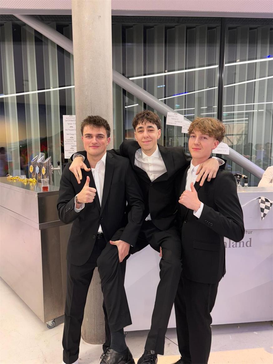 Backstage beim Schulball der Kurzwiese Eisenstadt