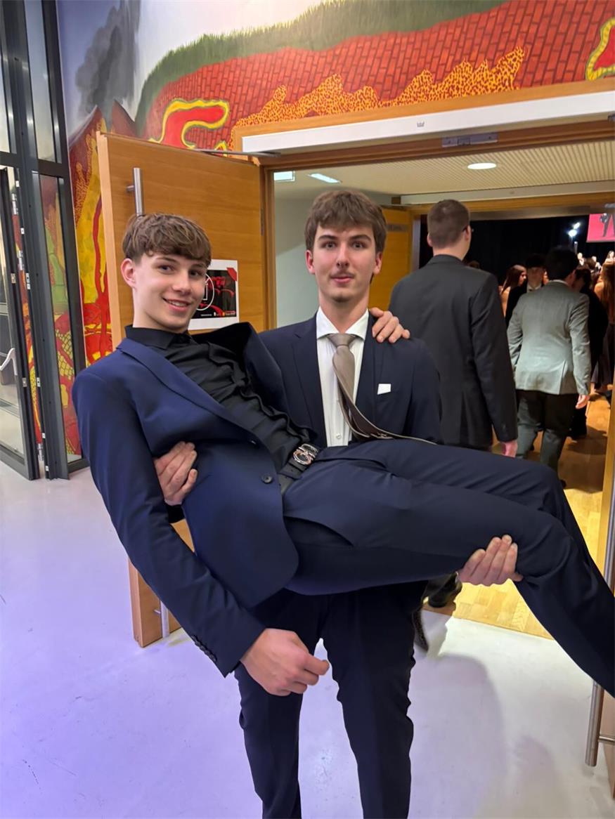 Backstage beim Schulball der Kurzwiese Eisenstadt