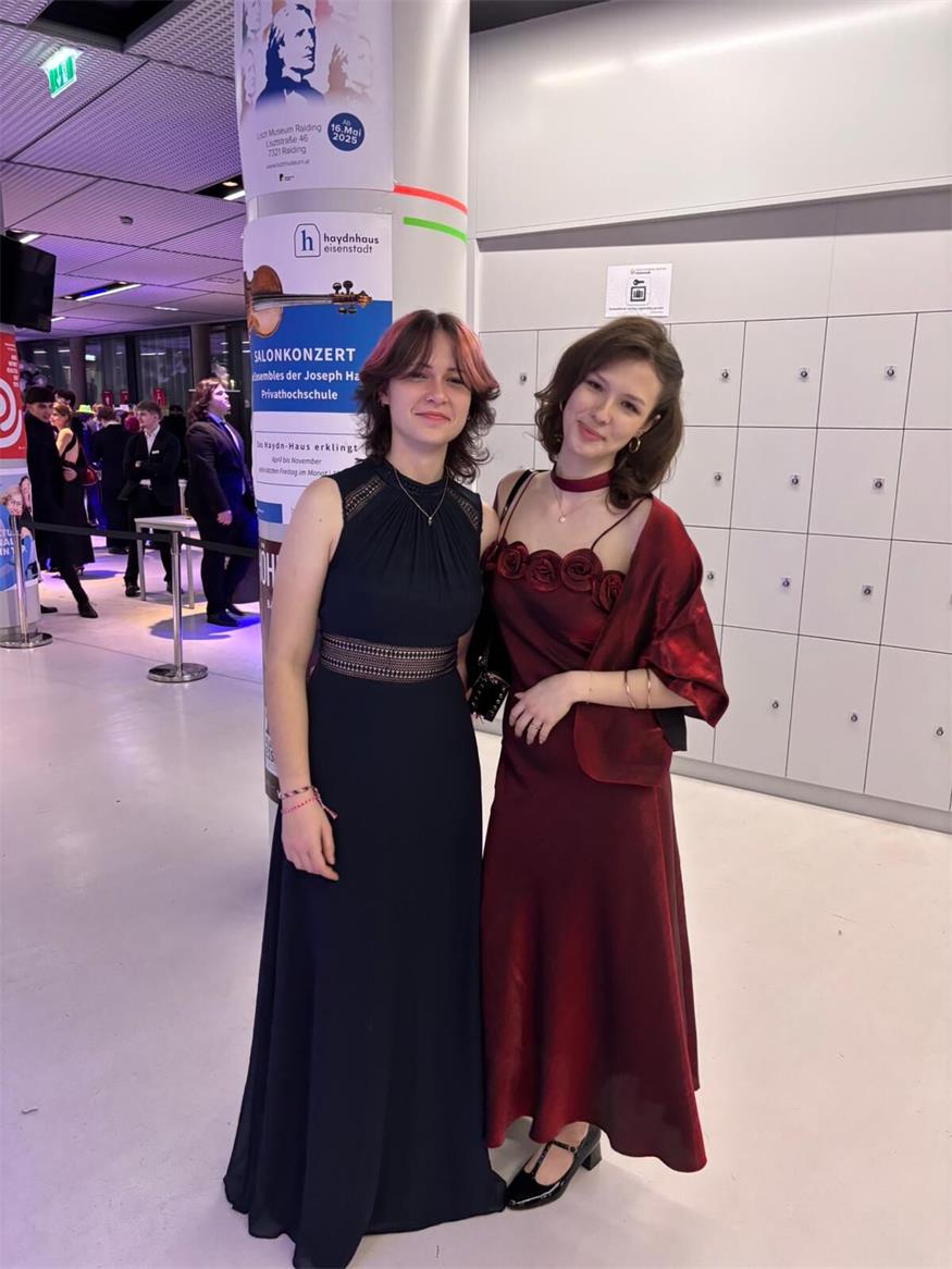 Backstage beim Schulball der Kurzwiese Eisenstadt