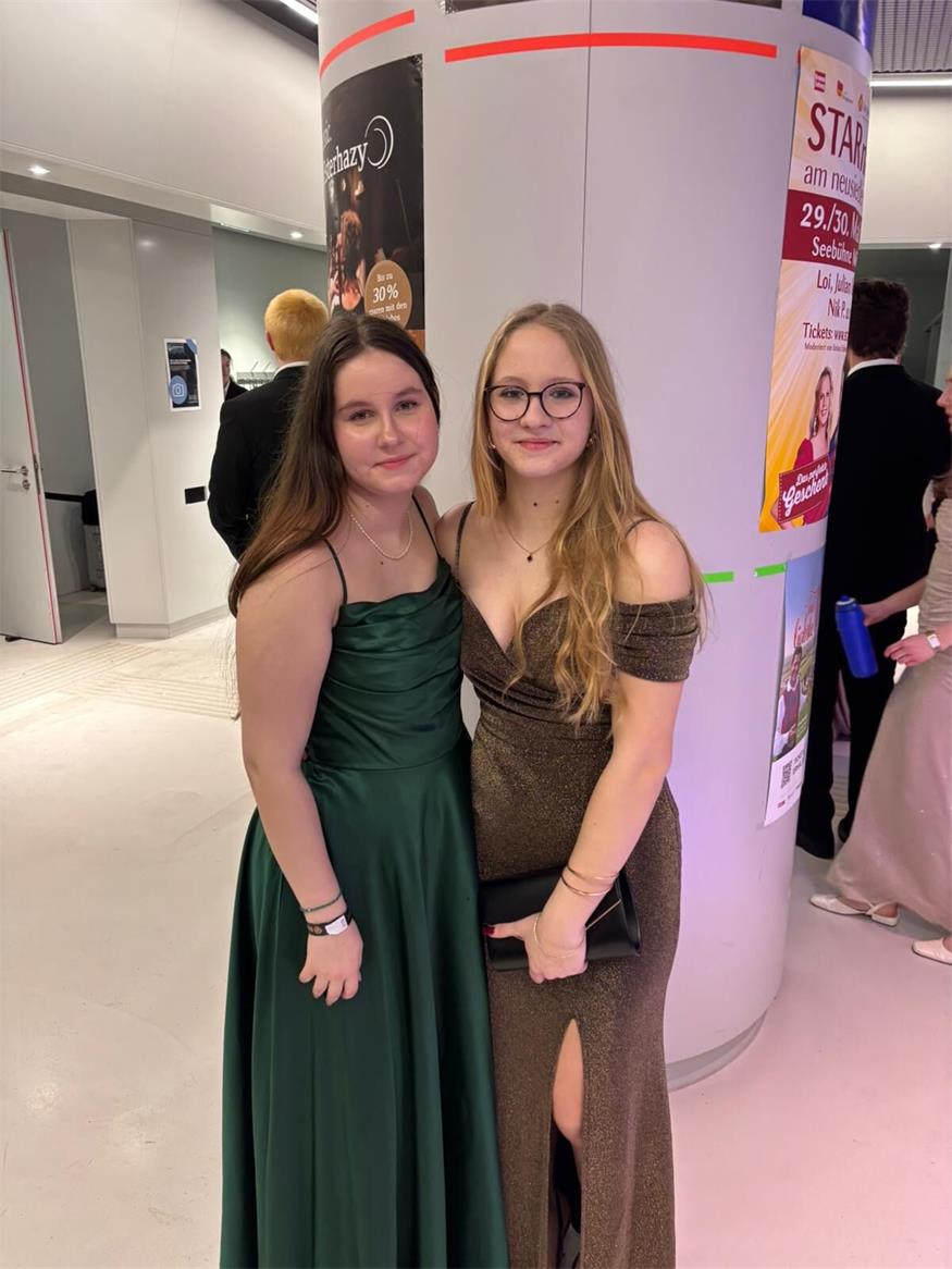 Backstage beim Schulball der Kurzwiese Eisenstadt